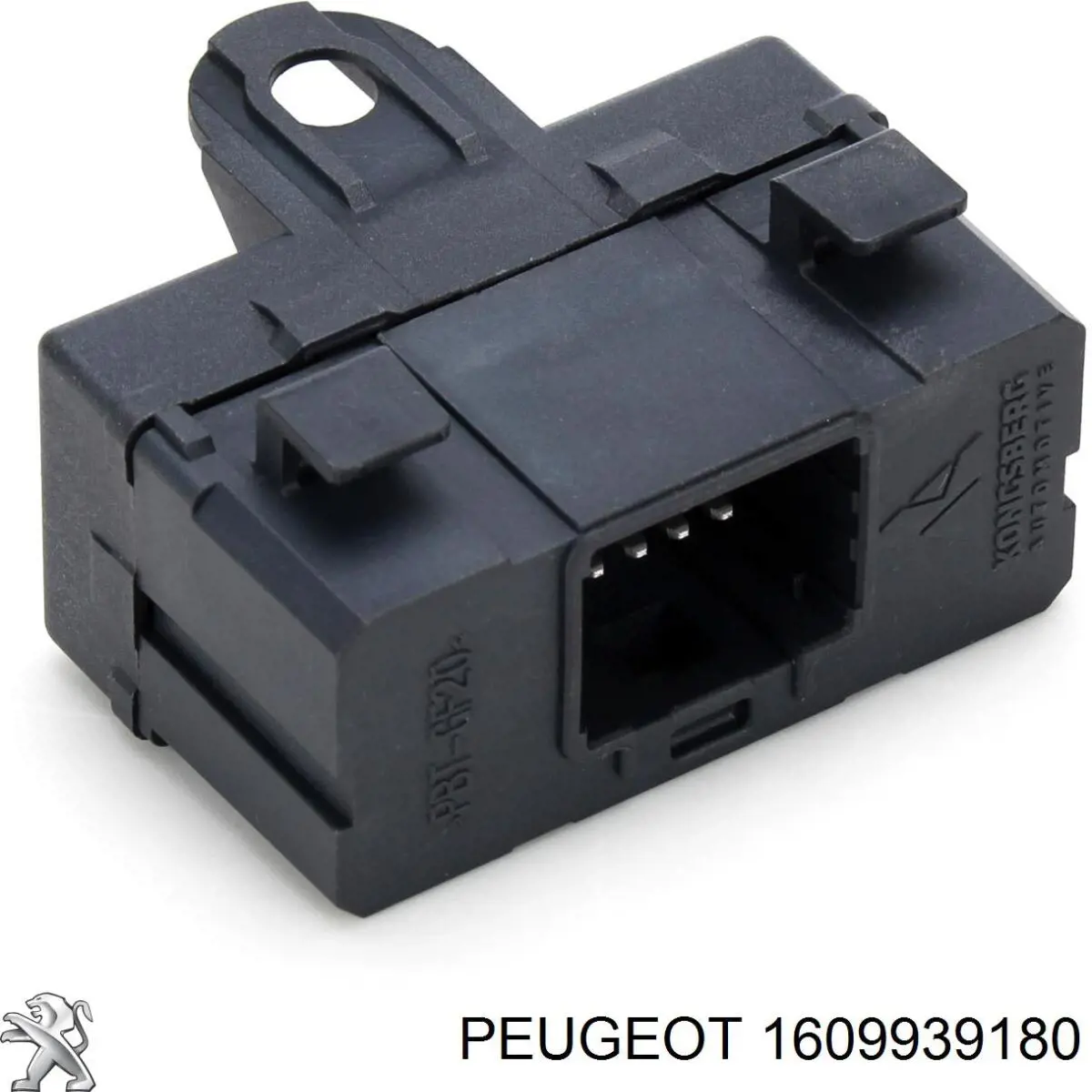 Relê de aquecimento do assento 1609939180 Peugeot/Citroen