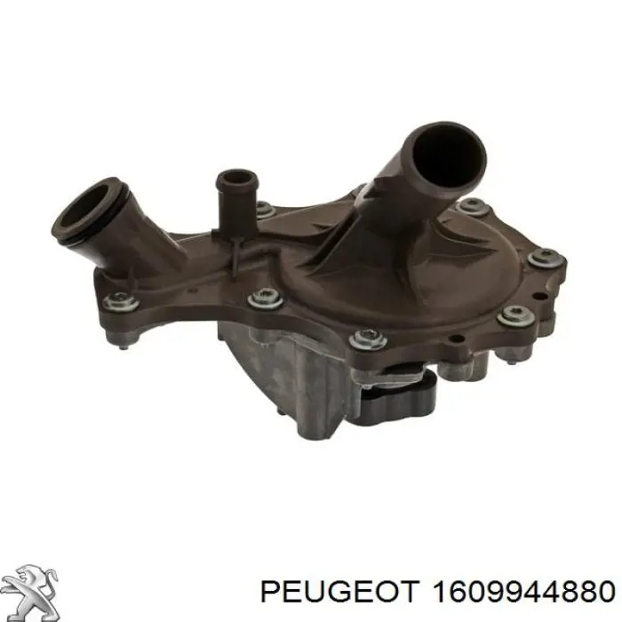 Compre 1609944880 Peugeot/Citroen Bomba de água (bomba) de esfriamento, montada com caixa