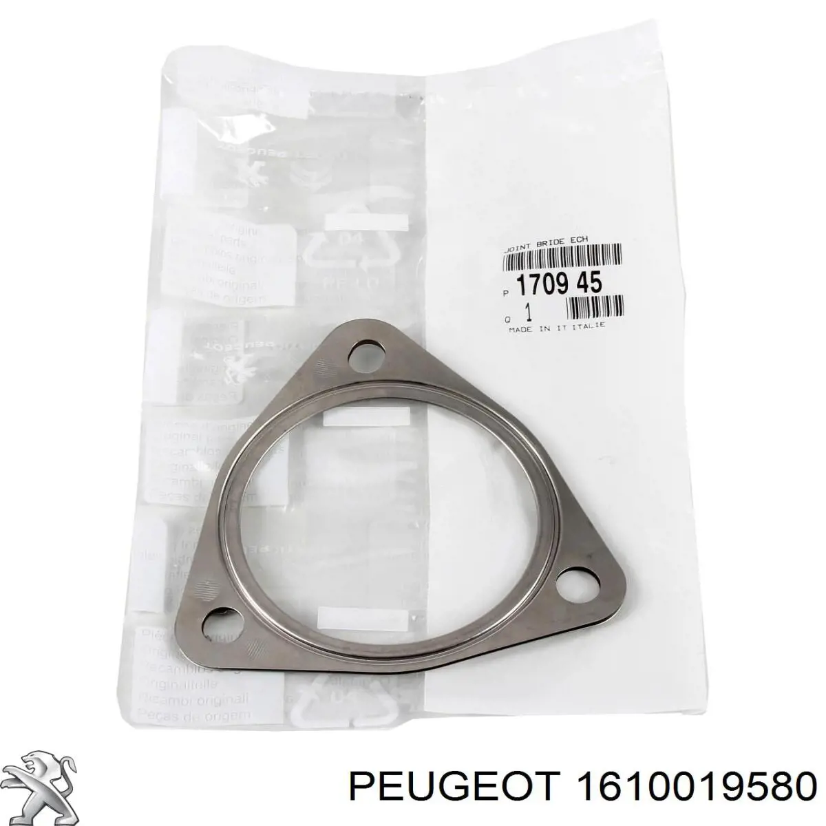 Compre 1610019580 Peugeot/Citroen Vedante de válvula EGR de recirculação