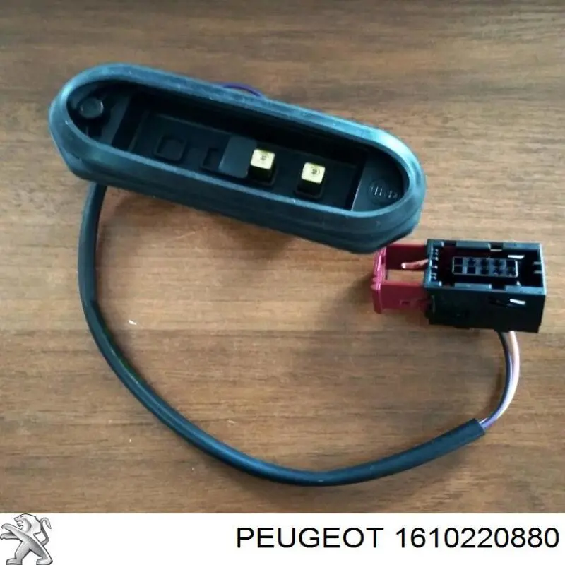 Compre 1610220880 Peugeot/Citroen Sensor de fechamento de portas (interruptor de fim de carreira)