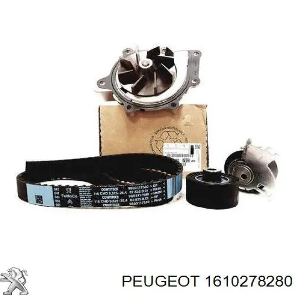 Correia do mecanismo de distribuição de gás, kit Peugeot/Citroen 1610278280 preço, a partir de 121,47 USD