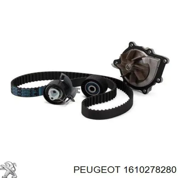 Correia do mecanismo de distribuição de gás, kit 1610278280 Peugeot/Citroen