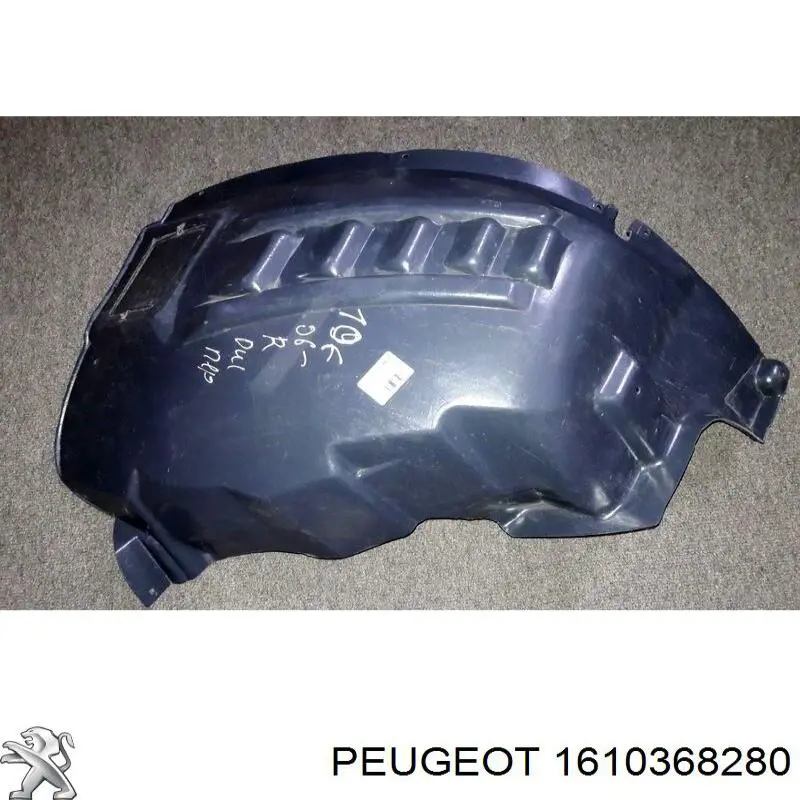 Guarda-barras direito do pára-lama dianteiro Peugeot/Citroen 1610368280 preço, a partir de 37,25 USD