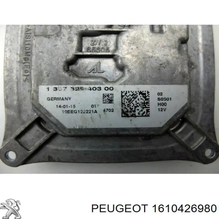 Compre 1610426980 Peugeot/Citroen Módulo de direção (Centralina eletrônica) das luzes