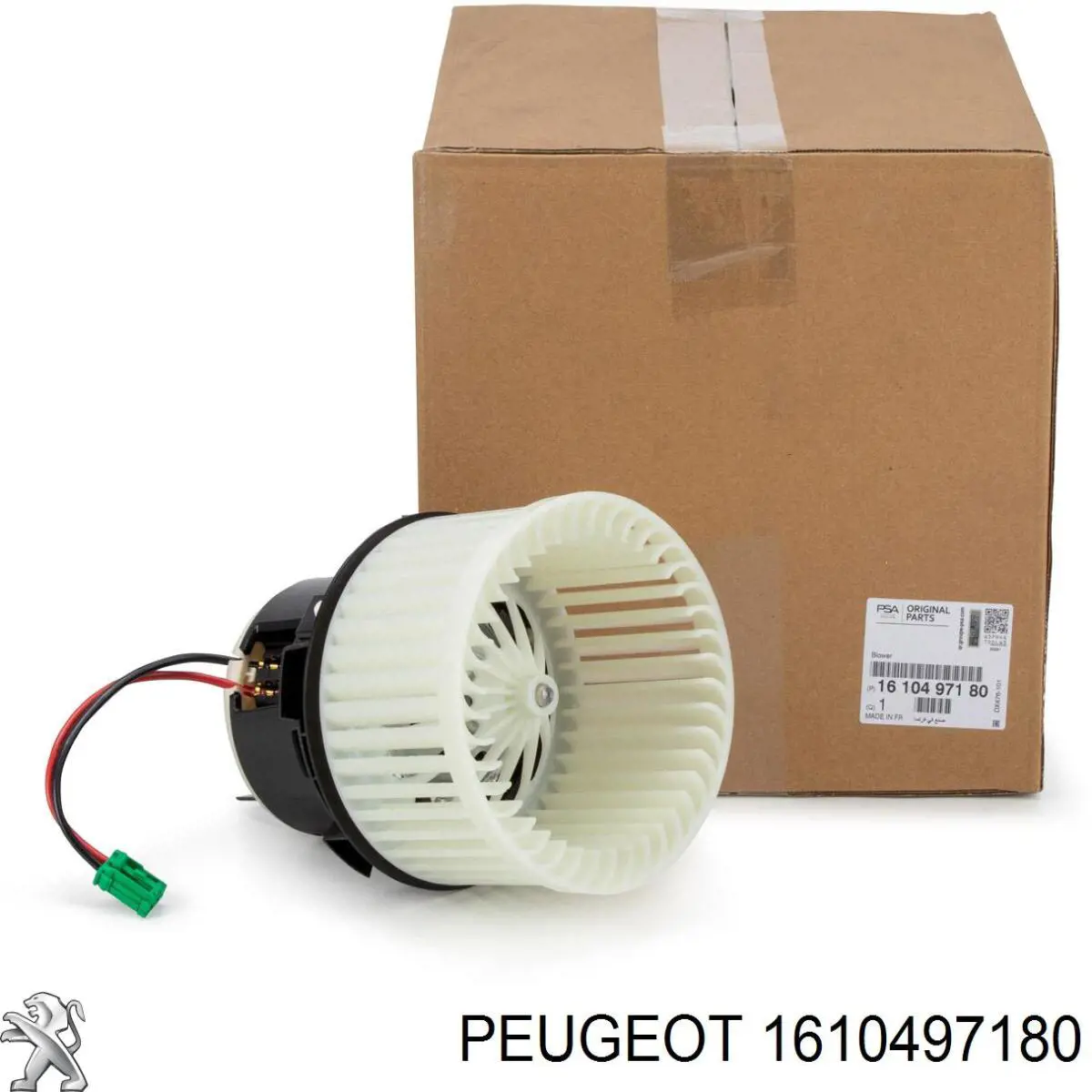 1610497180 Peugeot/Citroen Motor de ventilador de forno (de aquecedor de salão)