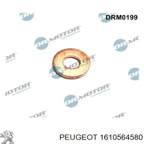 Anel (arruela) do injetor de ajuste Peugeot/Citroen 1610564580 preço, a partir de 1,56 USD