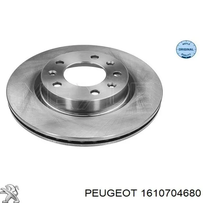 Disco do freio dianteiro Peugeot/Citroen 1610704680 preço, a partir de 42,36 USD