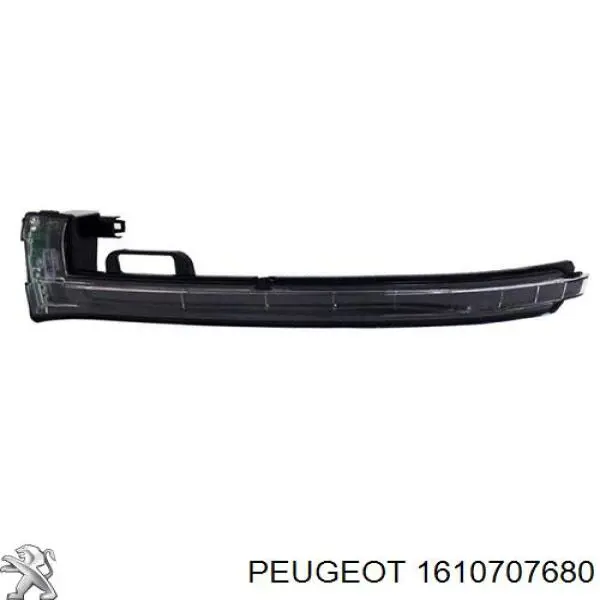 Compre 1610707680 Peugeot/Citroen Elemento espelhado do espelho de retrovisão esquerdo