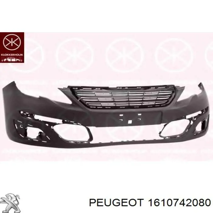 1610742080 Peugeot/Citroen Pára-choque dianteiro
