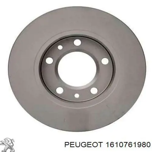 Compre 1610761980 Peugeot/Citroen Disco do freio traseiro