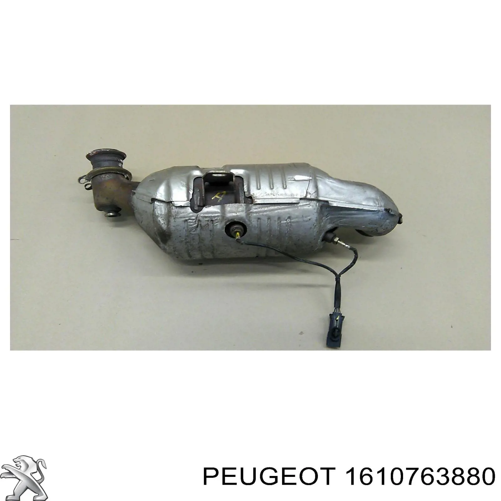Placa sobreposta (carcaça) de grelha do radiador 1610763880 Peugeot/Citroen