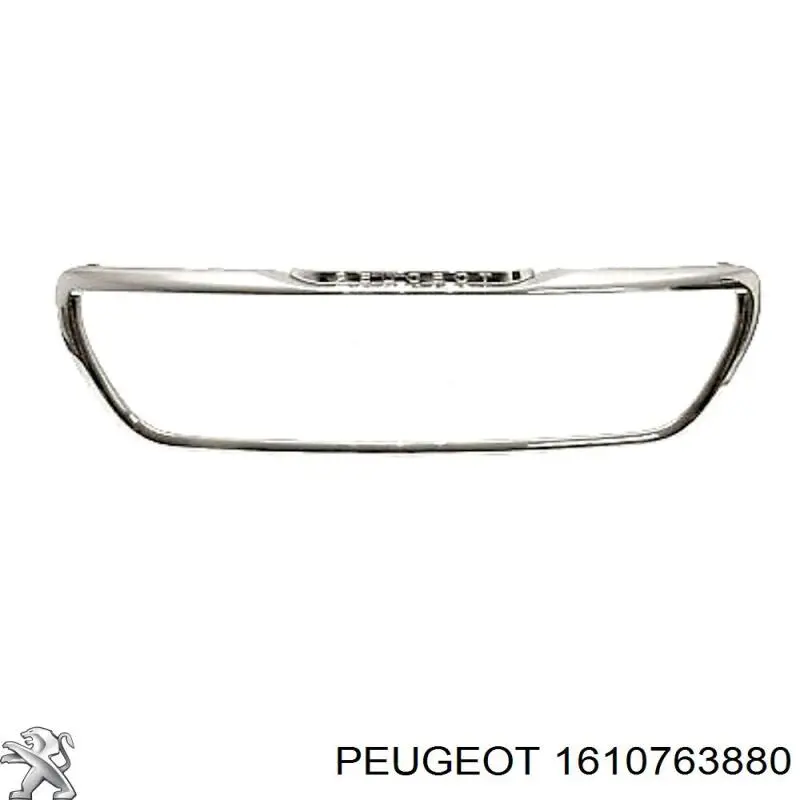 Placa sobreposta (carcaça) de grelha do radiador Peugeot/Citroen 1610763880 preço, a partir de 100,23 USD