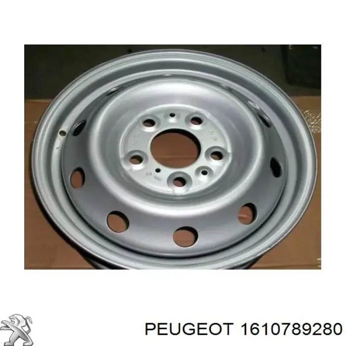 1610789280 Peugeot/Citroen Discos de roda de aço (estampados)