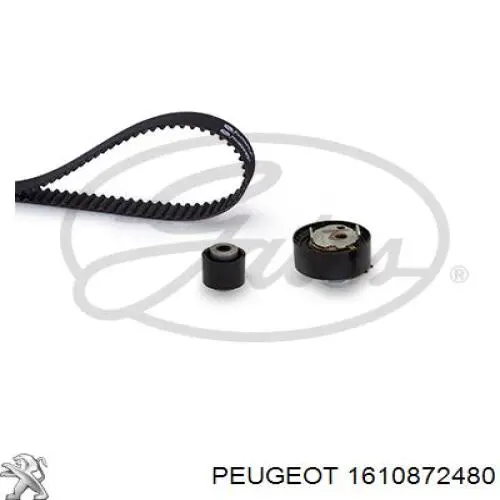 1610872480 Peugeot/Citroen Correia do mecanismo de distribuição de gás, kit