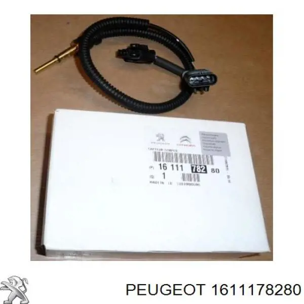 Sensor de temperatura do fluido de esfriamento Peugeot/Citroen 1611178280