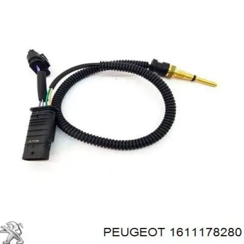 Sensor de temperatura do fluido de esfriamento 1611178280 Peugeot/Citroen