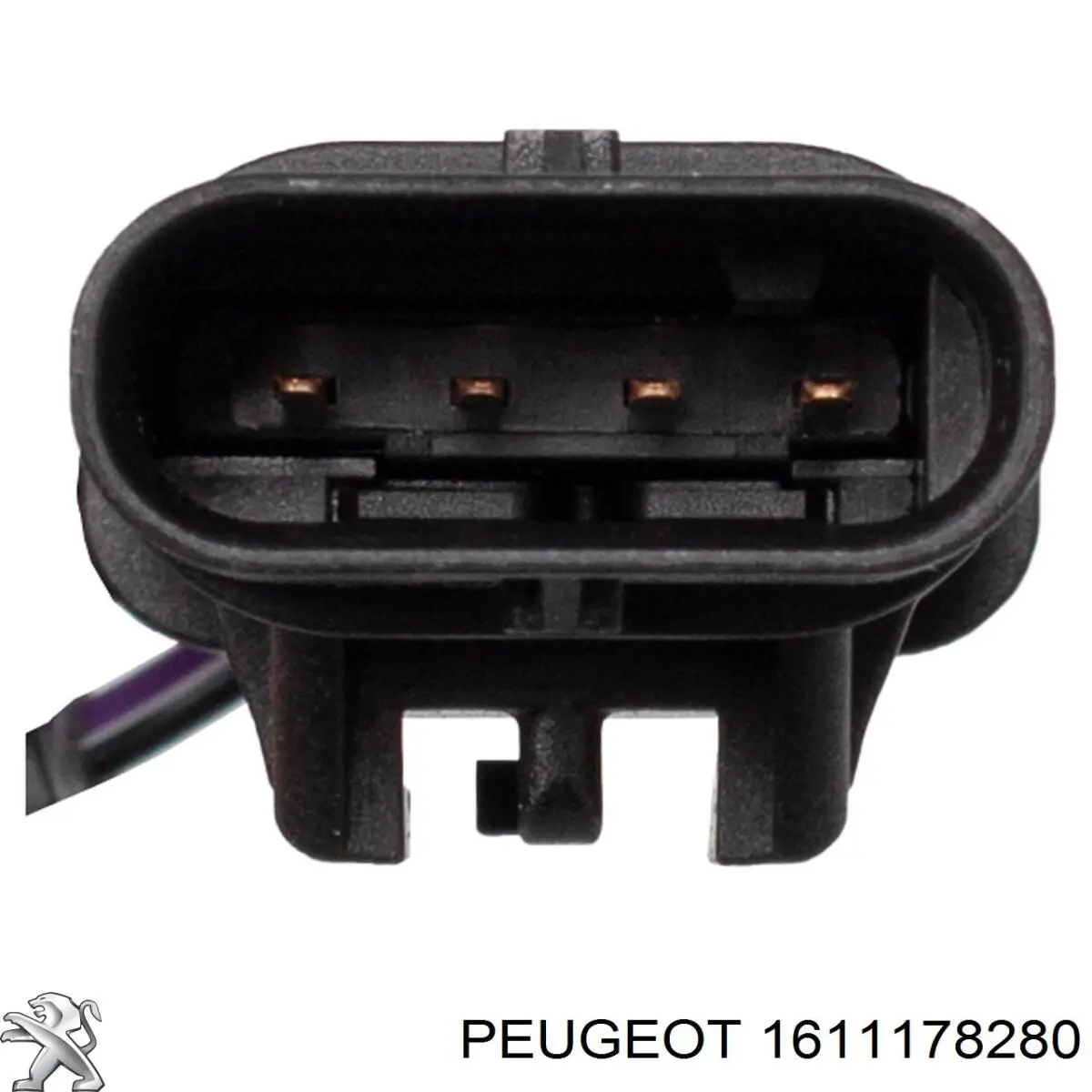 1611178280 Peugeot/Citroen Sensor de temperatura do fluido de esfriamento