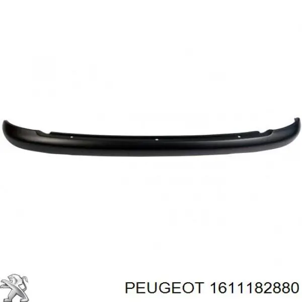 Compre 1611182880 Peugeot/Citroen Placa sobreposta central do pára-choque dianteiro
