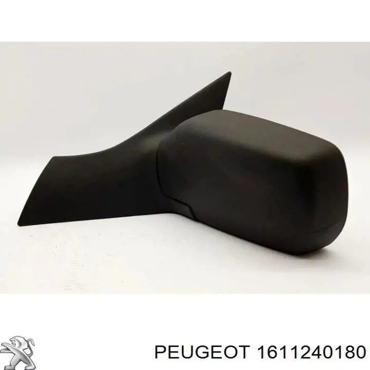 1611240180 Peugeot/Citroen Espelho de retrovisão direito