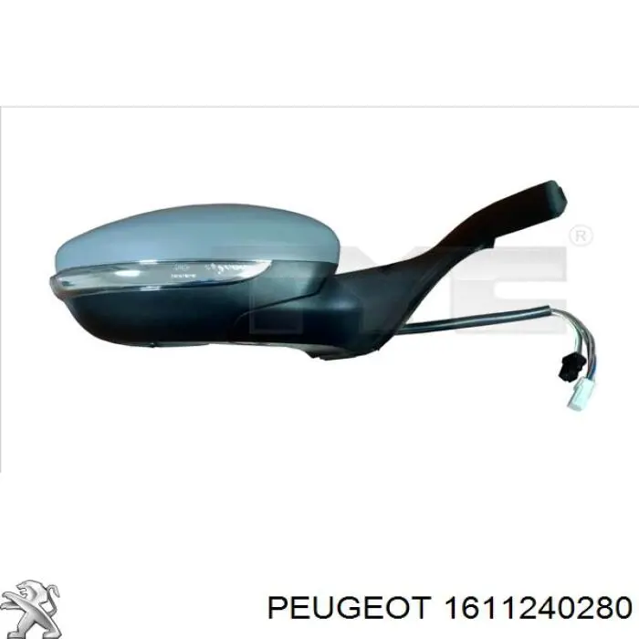 Espelho de retrovisão esquerdo Peugeot/Citroen 1611240280 preço, a partir de 96,30 USD