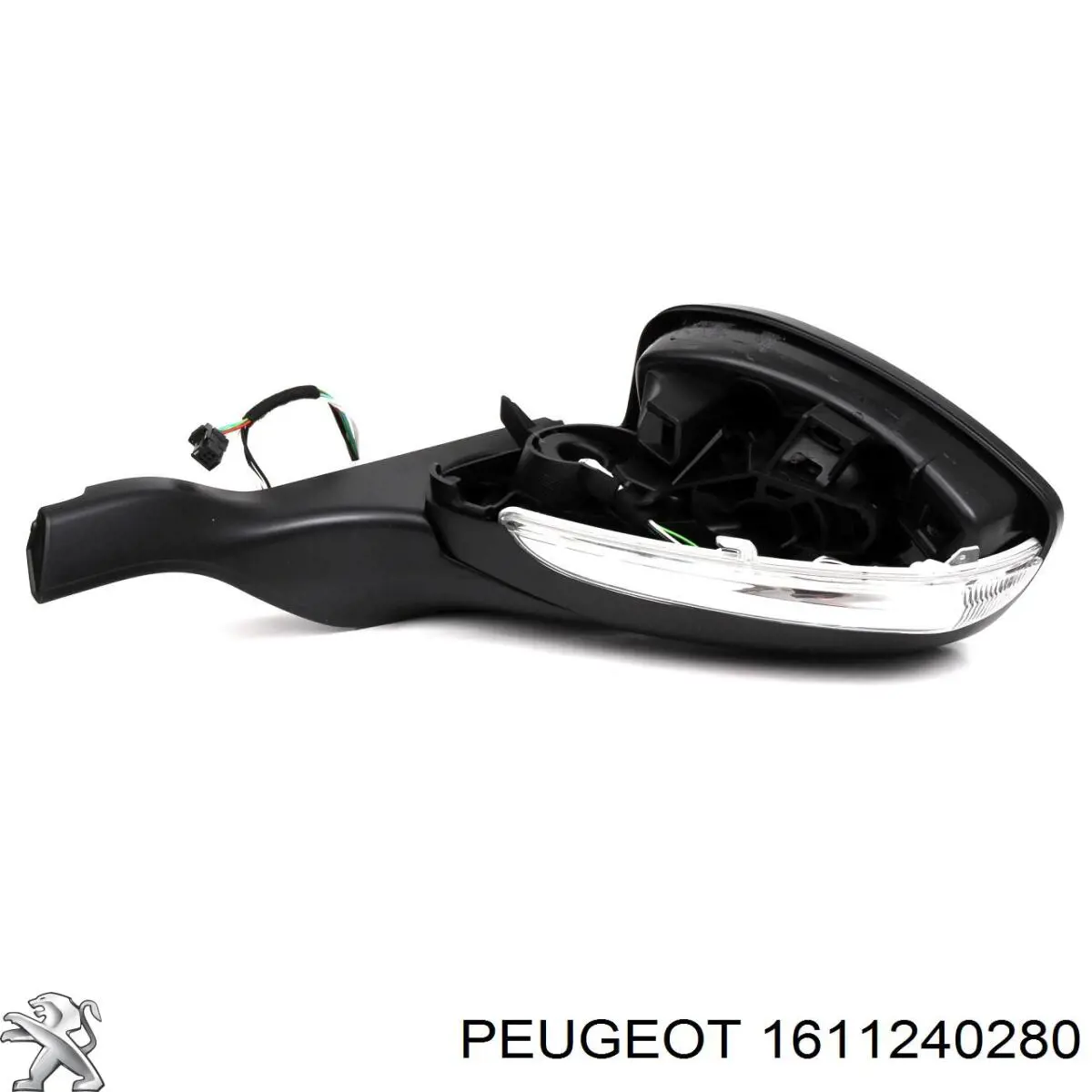 Compre 1611240280 Peugeot/Citroen Espelho de retrovisão esquerdo