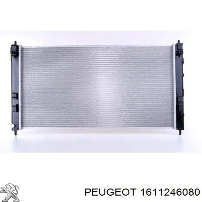Radiador de esfriamento de motor 613MBA236 TYC