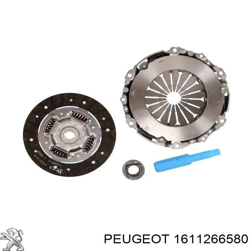 Compre 1611266580 Peugeot/Citroen Kit de embraiagem (3 peças)
