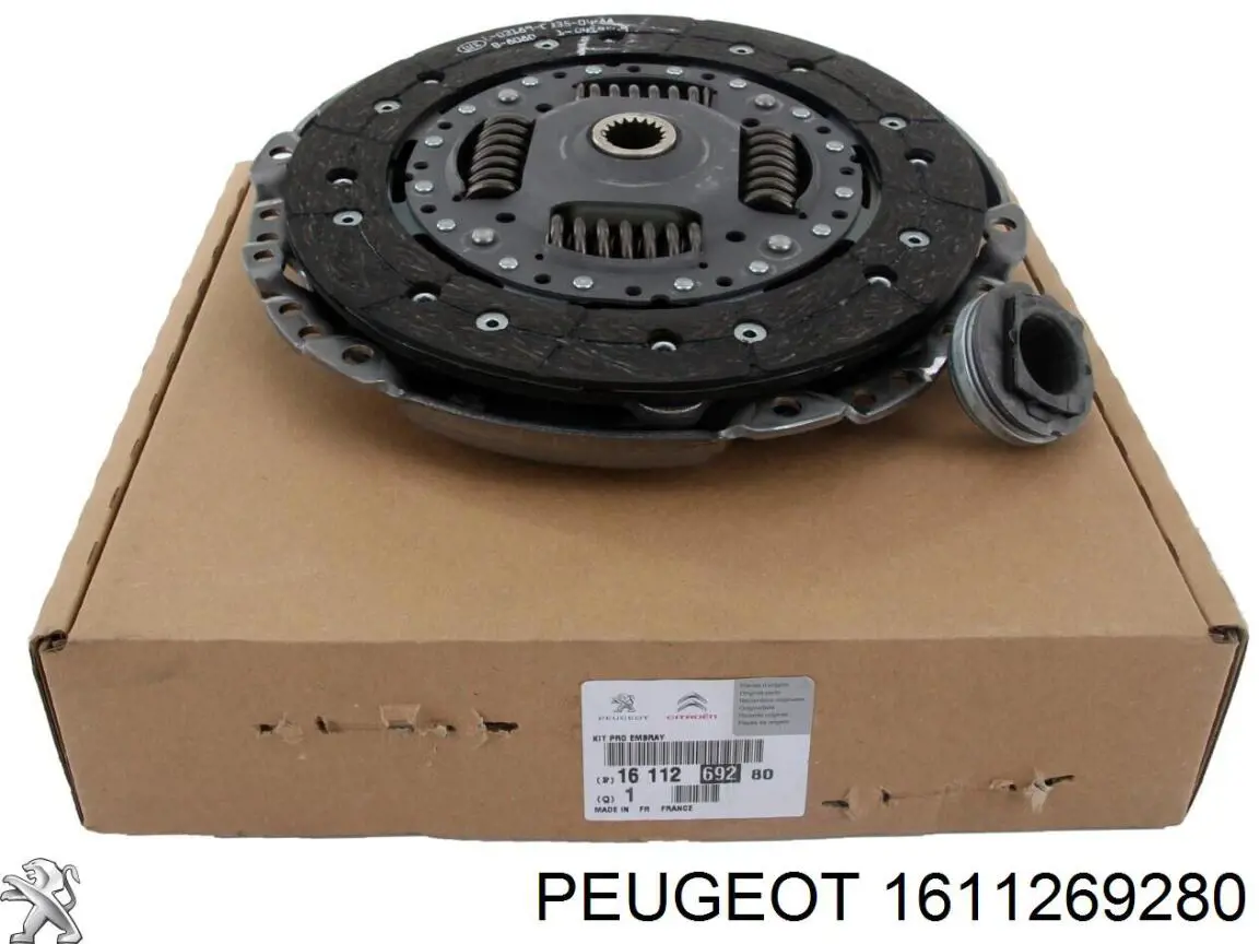 Kit de embraiagem (3 peças) Peugeot/Citroen 1611269280 preço, a partir de 94,40 USD