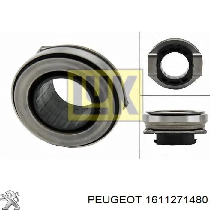 1611271480 Peugeot/Citroen Rolamento de liberação de embraiagem