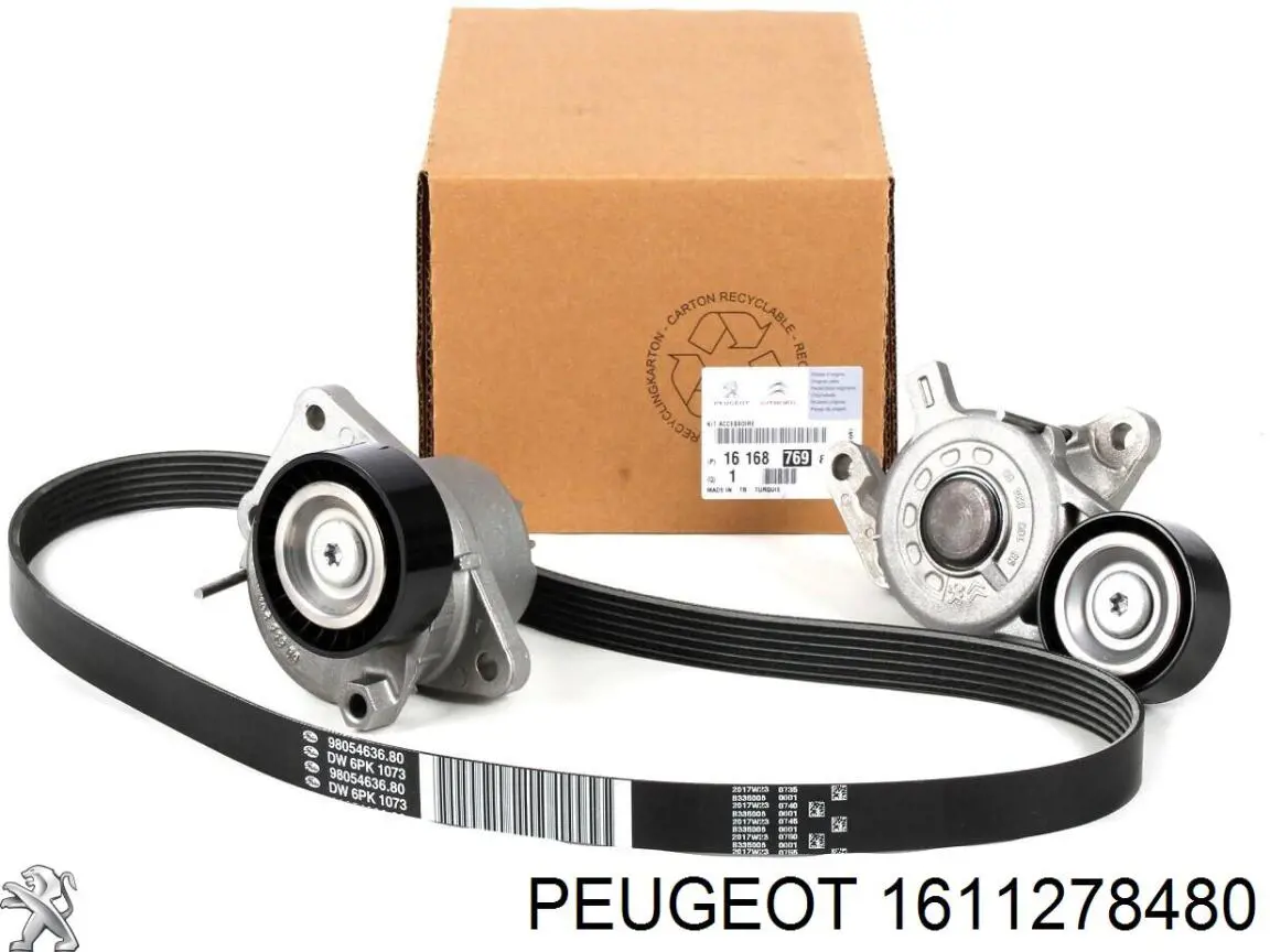 Compre 1611278480 Peugeot/Citroen Correia dos conjuntos de transmissão, kit