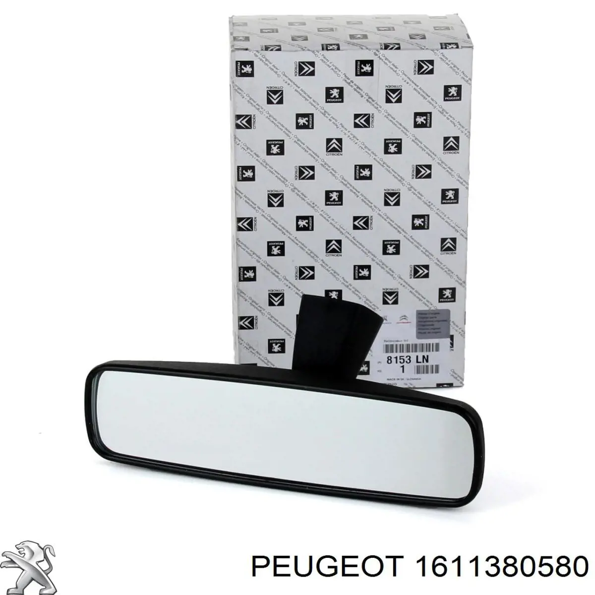 Kit de suportes/ fixações do para-choque dianteiro 1611380580 Peugeot/Citroen