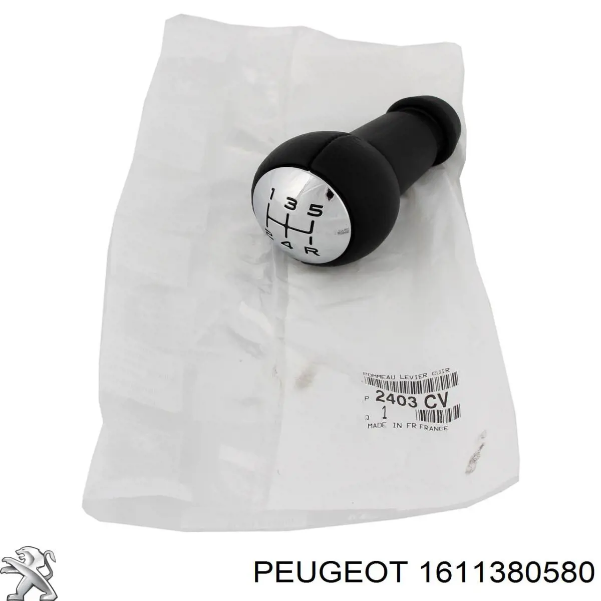 1611380580 Peugeot/Citroen Kit de suportes/ fixações do para-choque dianteiro