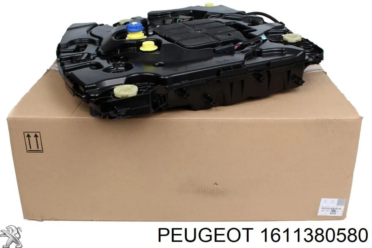 1611380580 Peugeot/Citroen Kit de suportes/ fixações do para-choque dianteiro