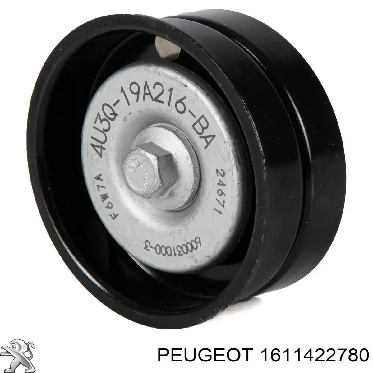 1611422780 Peugeot/Citroen Rolo de reguladora de tensão da correia de transmissão