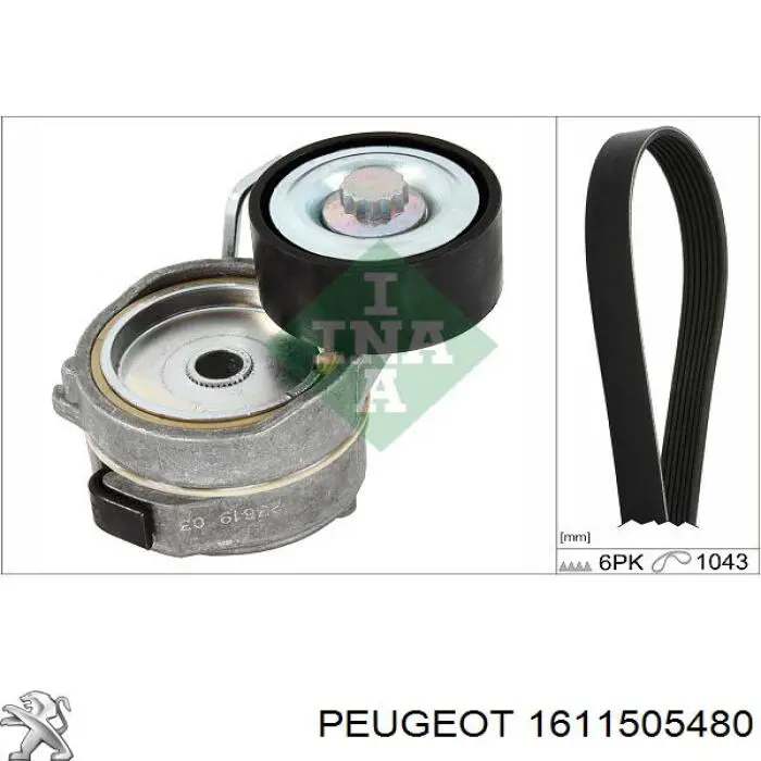 Compre 1688197180 Opel Correia dos conjuntos de transmissão, kit