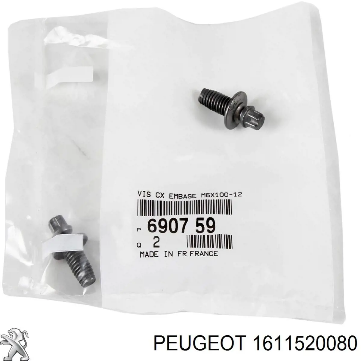 Sensor de posição de pedal de embraiagem 1611520080 Peugeot/Citroen