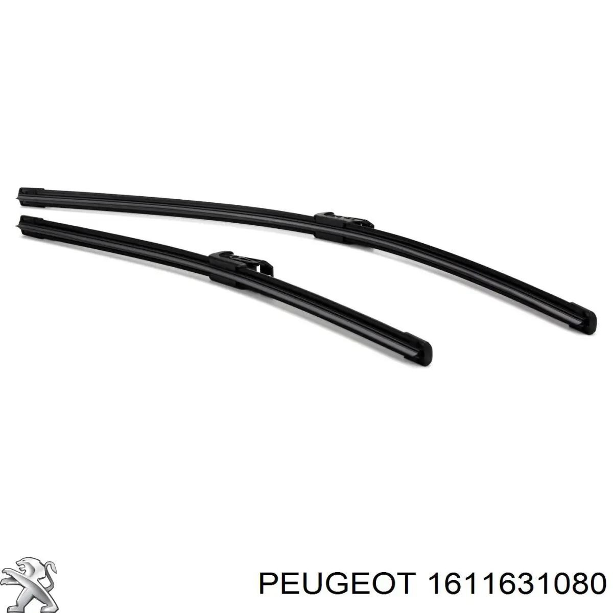 Compre 1611631080 Peugeot/Citroen Limpa-pára-brisas do pára-brisas, kit de 2 un.