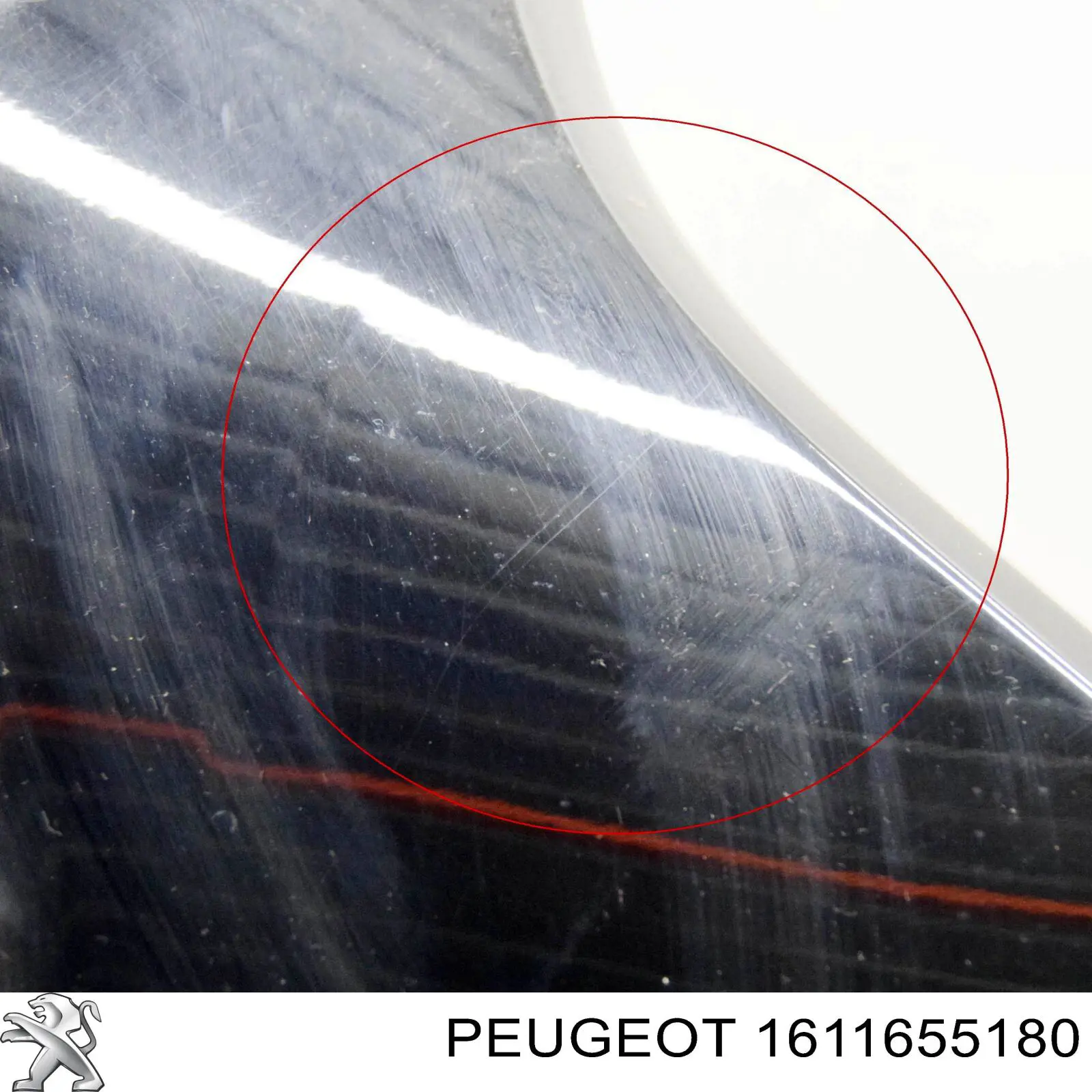 Pára-lama dianteiro esquerdo 1611655180 Peugeot/Citroen