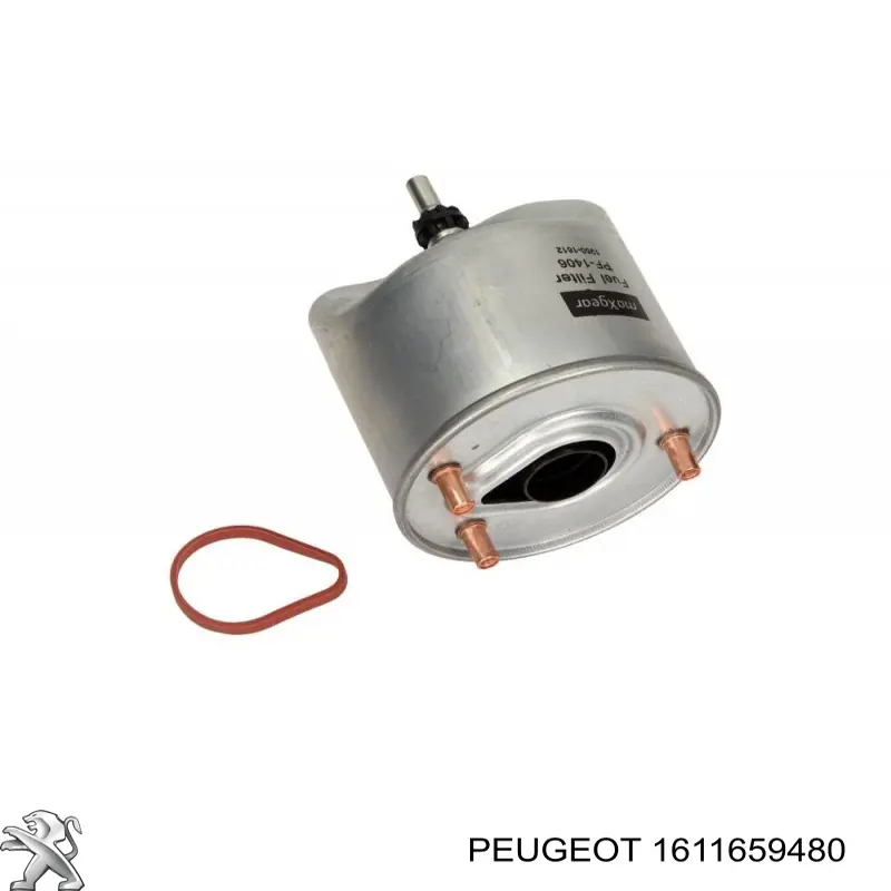 Filtro de combustível Peugeot/Citroen 1611659480