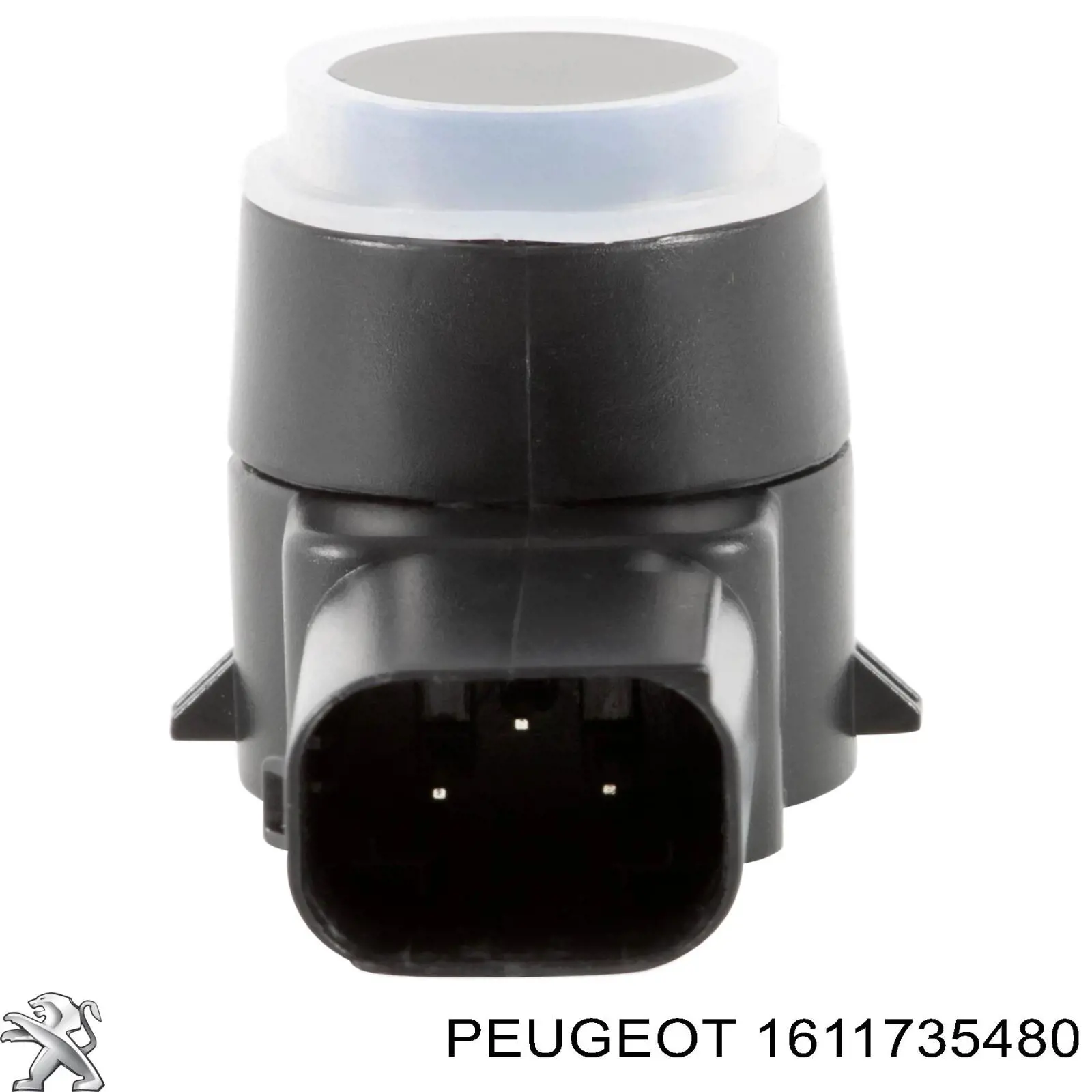 Compre 1611735480 Peugeot/Citroen Sensor dianteiro de sinalização de estacionamento (sensor de estacionamento)