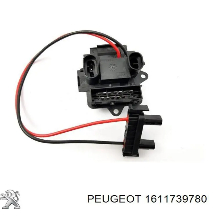 Fios isolados de motor de ventilador de esfriamento 1611739780 Peugeot/Citroen