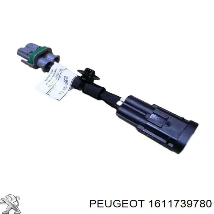 1611739780 Peugeot/Citroen Fios isolados de motor de ventilador de esfriamento
