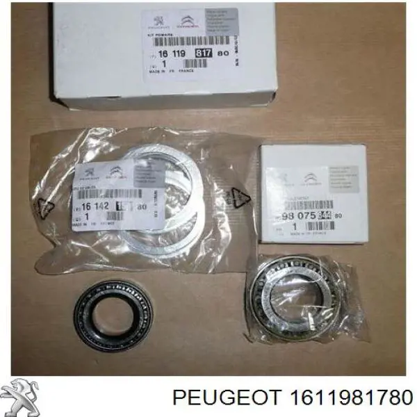 1611981780 Peugeot/Citroen Rolamento da árvore primária da Caixa de Mudança