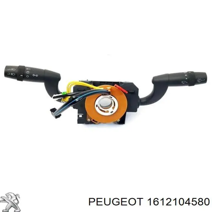 Comutador instalado na coluna da direção, montado 735469478 Fiat/Alfa/Lancia