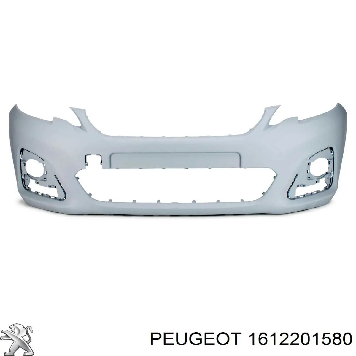 Pára-choque dianteiro 1612201580 Peugeot/Citroen