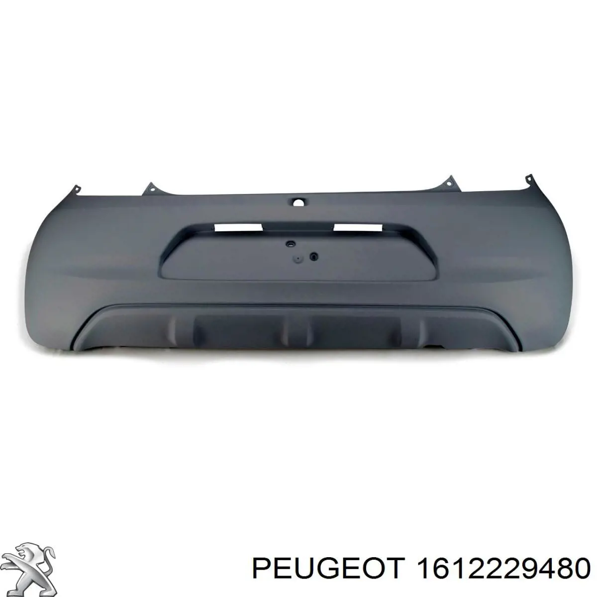Pára-choque traseiro 1612229480 Peugeot/Citroen