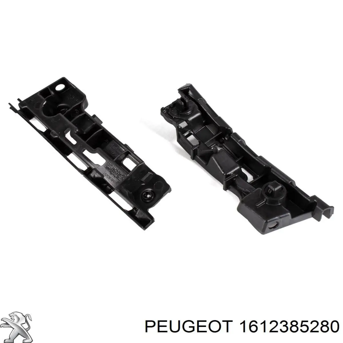 1612385280 Peugeot/Citroen Consola do pára-choque dianteiro direito