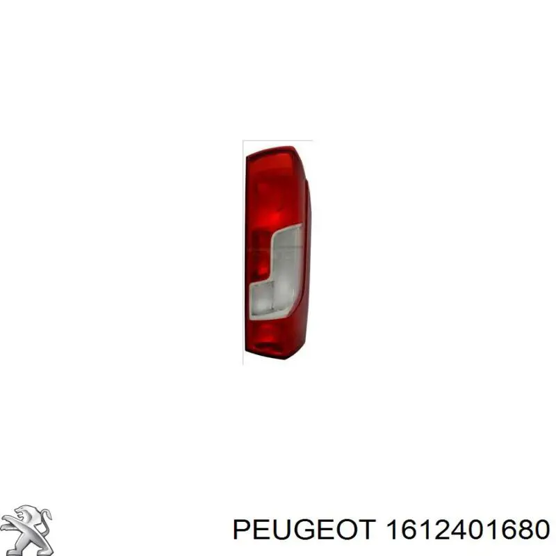 1612401680 Peugeot/Citroen Lanterna traseira direita