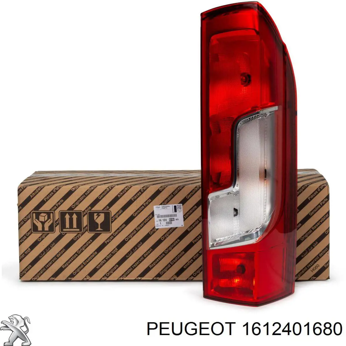1612401680 Peugeot/Citroen Lanterna traseira direita