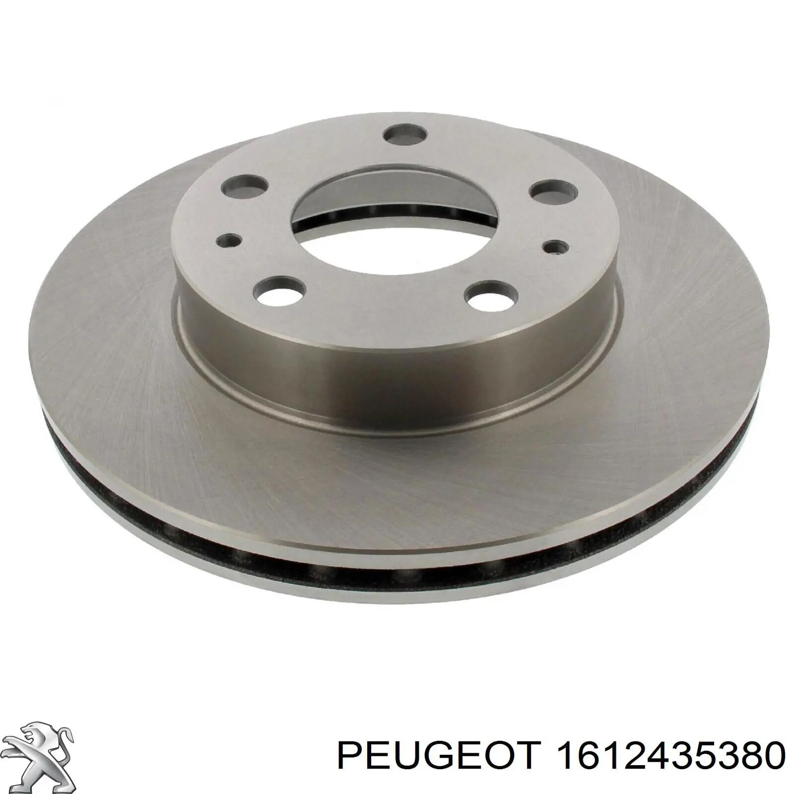 Compre 1612435380 Peugeot/Citroen Disco do freio dianteiro